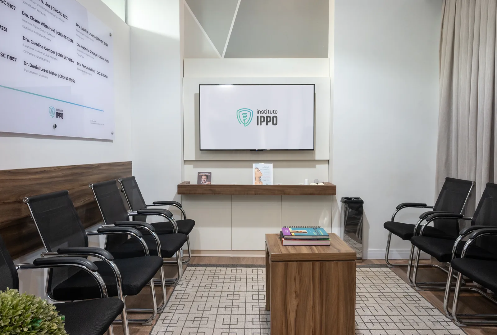 Recepção na sede do Instituto IPPO em Balneário Camboriú